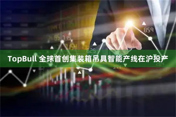 TopBull 全球首创集装箱吊具智能产线在沪投产